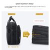 Large Capacity Briefcase Men's Business Canvas Portable Large Capacity Briefcase Men's Business Canvas Portable