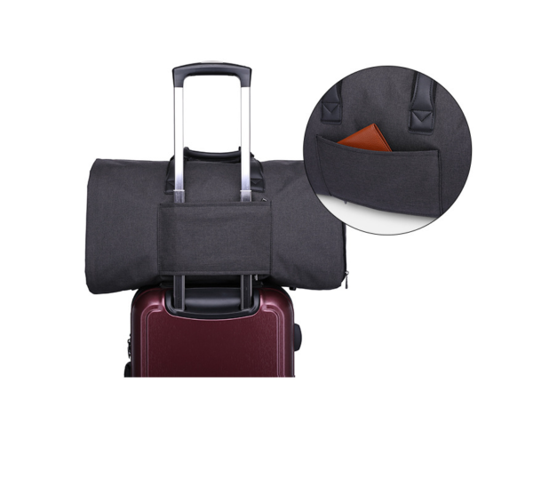 Large-capacity Travel Bag Portable Cylinder Folding Suit Bag Large-capacity Travel Bag Portable Cylinder Folding Suit Bag