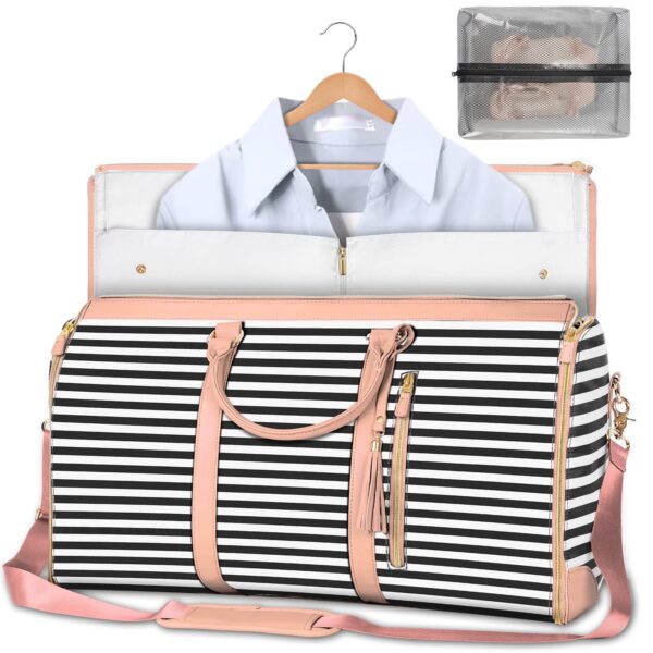 Large Capacity Travel Duffle Bag Women's Handbag Folding Suit