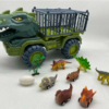 Large Engineering Vehicle Dinosaur Children's Toy Car Set