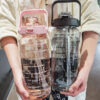 Large Plastic Cup Portable Water Bottle Large Plastic Cup Portable Water Bottle