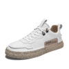 Leather Men's Versatile Casual Sneakers Leather Men's Versatile Casual Sneakers
