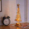 LED Christmas Tree Spiral Light Table Ornament Wrought Iron Xmas LED Christmas Tree Spiral Light Table Ornament Wrought Iron Xmas