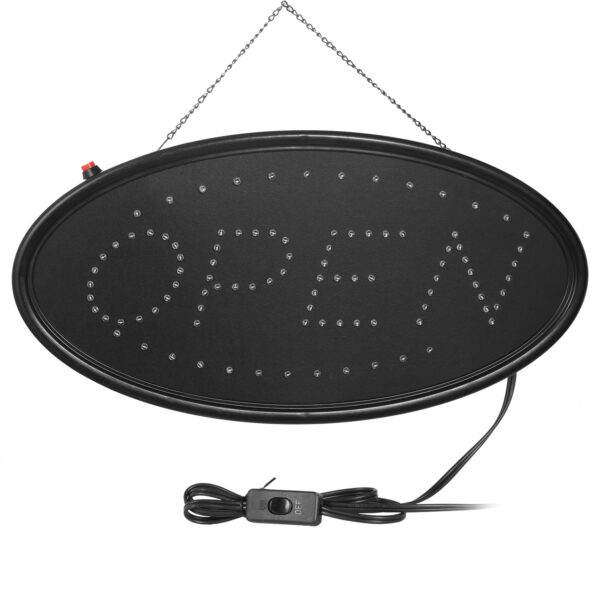 LED Commercial Neon Signage - 18 X 8.5 Inch Oversized Super Bright LED Commercial Neon Signage - 18 X 8.5 Inch Oversized Super Bright