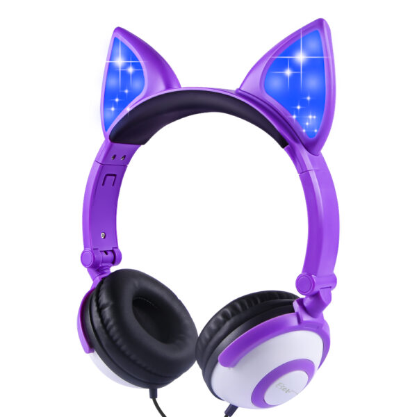 LED Flashing Cat Ear Headphones LED Flashing Cat Ear Headphones