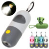 LED Light Pet Waste Bag Dispenser for Dogs Cats Dog Poop Scooper Bags