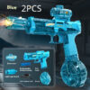 LED Lights Electric Water Guns Children Simulated Shooting Recoil