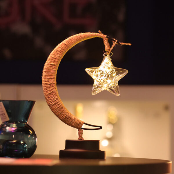 LED Modeling Lights Star Moon Applechristmas Decoration