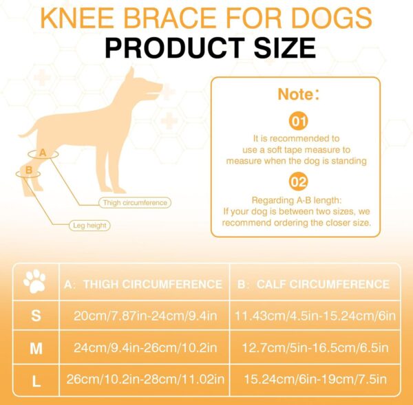 Leg Protector for Dogs Knee Brace Auxiliary Belt Joint Protection Pet Leg Protector for Dogs Knee Brace Auxiliary Belt Joint Protection Pet