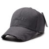 Letter Embroidered Baseball Cap All-match