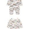 Light and Soft Bamboo Fiber Baby Jumpsuit Floral Animal Cute Print