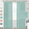 Linen Yarn Curtain Transparent Window Screen Linen Yarn Curtain Transparent Window Screen