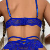 Lingerie V-neck Open Back Underwear Set Sexy