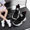 Little White Shoes Women Summer Wild Korean Autumn Thick-soled Casual