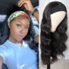 Long Curly Hair Black Mid-section Big Wave Synthetic Headgear Long Curly Hair Black Mid-section Big Wave Synthetic Headgear