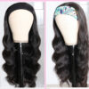 Long Curly Hair Black Mid-section Big Wave Synthetic Headgear Long Curly Hair Black Mid-section Big Wave Synthetic Headgear