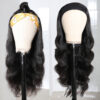 Long Curly Hair Black Mid-section Big Wave Synthetic Headgear Long Curly Hair Black Mid-section Big Wave Synthetic Headgear