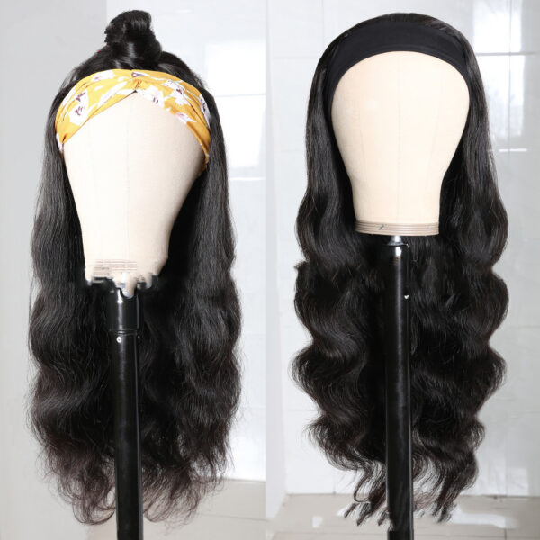 Long Curly Hair Black Mid-section Big Wave Synthetic Headgear Long Curly Hair Black Mid-section Big Wave Synthetic Headgear