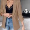 Long Sleeve Cardigan Suit Coat for Women Long Sleeve Cardigan Suit Coat for Women