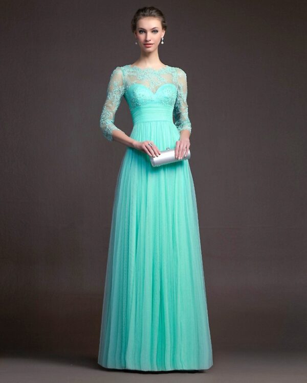 Long Sleeve Lace See-through Dress Long Sleeve Lace See-through Dress