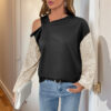 Long Sleeve Sequined Off-the-shoulder Multicolor Hoodie Women Long Sleeve Sequined Off-the-shoulder Multicolor Hoodie Women