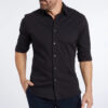 Long Sleeve Zipper Shirt with Button Design Fashion Lapel Tops