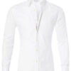 Long Sleeve Zipper Shirt with Button Design Fashion Lapel Tops