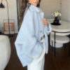 Loose Lapel Single Breasted Furry Coat Winter Fashion Fleece Long Loose Lapel Single Breasted Furry Coat Winter Fashion Fleece Long