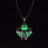 Luminous Ghost Pendant Halloween Necklace