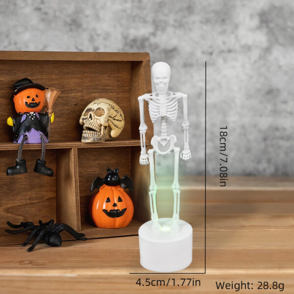 Luminous Halloween Decorations Skull Skeleton Desktop Ornaments Luminous Halloween Decorations Skull Skeleton Desktop Ornaments