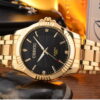 Luxury Brand Man Gold Dress Watches Stainless Steel