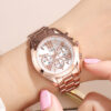 Luxury Rose Gold Women Casual Watch