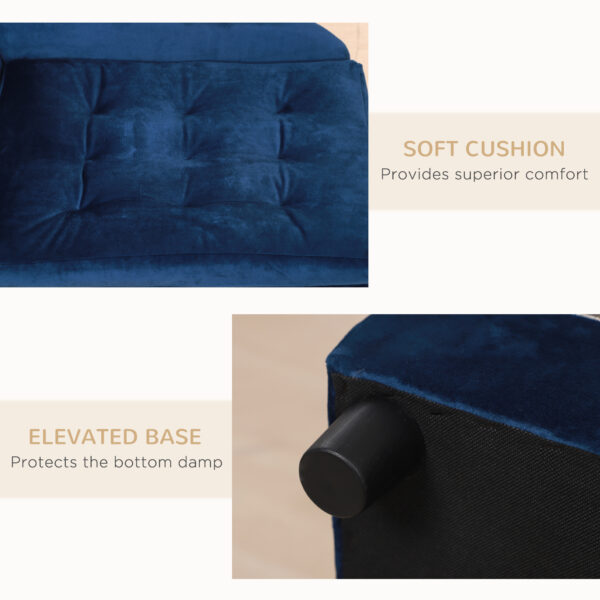 Luxury Small Dog Bed with Hidden Storage Luxury Small Dog Bed with Hidden Storage