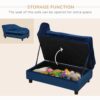 Luxury Small Dog Bed with Hidden Storage Luxury Small Dog Bed with Hidden Storage