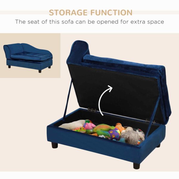 Luxury Small Dog Bed with Hidden Storage Luxury Small Dog Bed with Hidden Storage