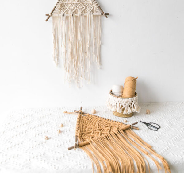 Macrame Wall Hanging Nordic Indoor Wall Tapestry Macrame Wall Hanging Nordic Indoor Wall Tapestry