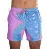 Magical Change Color Beach Shorts Summer Men Swimming Trunks Swimwear Magical Change Color Beach Shorts Summer Men Swimming Trunks Swimwear