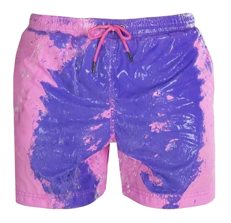 Magical Change Color Beach Shorts Summer Men Swimming Trunks Swimwear Magical Change Color Beach Shorts Summer Men Swimming Trunks Swimwear
