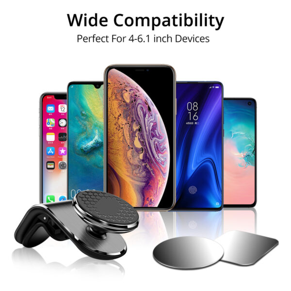 Magnetic Car Phone Holder Air Vent Magnet Mount Smartphone Rotation Magnetic Car Phone Holder Air Vent Magnet Mount Smartphone Rotation