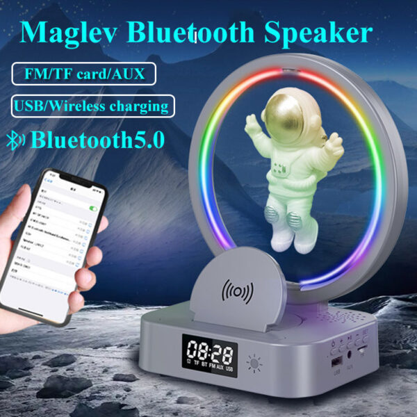 Magnetic Levitation Bluetooth-compatible Speaker Astronaut Home RGB Magnetic Levitation Bluetooth-compatible Speaker Astronaut Home RGB