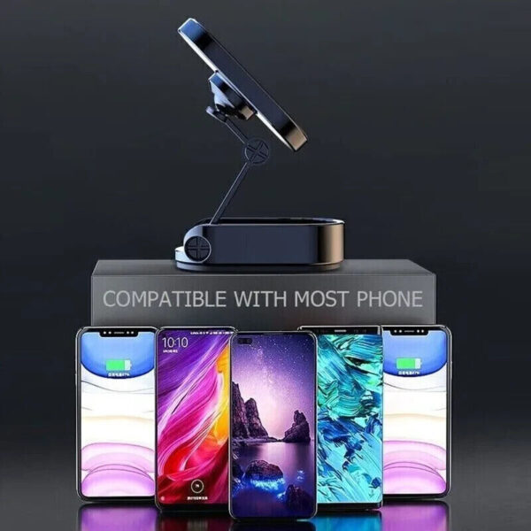 Magnetic Phone Holder for Car Dashboard Mount Stainless Steel Magnetic Phone Holder for Car Dashboard Mount Stainless Steel
