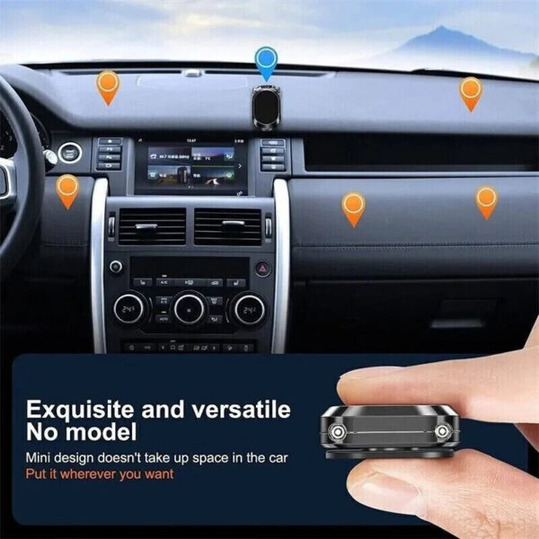 Magnetic Phone Holder for Car Dashboard Mount Stainless Steel Magnetic Phone Holder for Car Dashboard Mount Stainless Steel