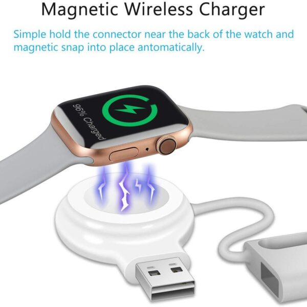 Magnetic Portable Smart Watch Wireless Charger Magnetic Portable Smart Watch Wireless Charger
