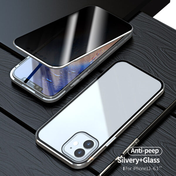 Magnetic Privacy Glass Case Anti-spy 360 Protective Magnetic Privacy Glass Case Anti-spy 360 Protective