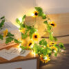 Maple Leaf Rattan Decorative Light String Maple Leaf Rattan Decorative Light String