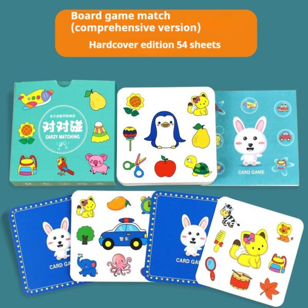 Match-up Card Memory Find the Same Board Game Parent-child Interaction Match-up Card Memory Find the Same Board Game Parent-child Interaction