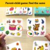 Match-up Card Memory Find the Same Board Game Parent-child Interaction Match-up Card Memory Find the Same Board Game Parent-child Interaction
