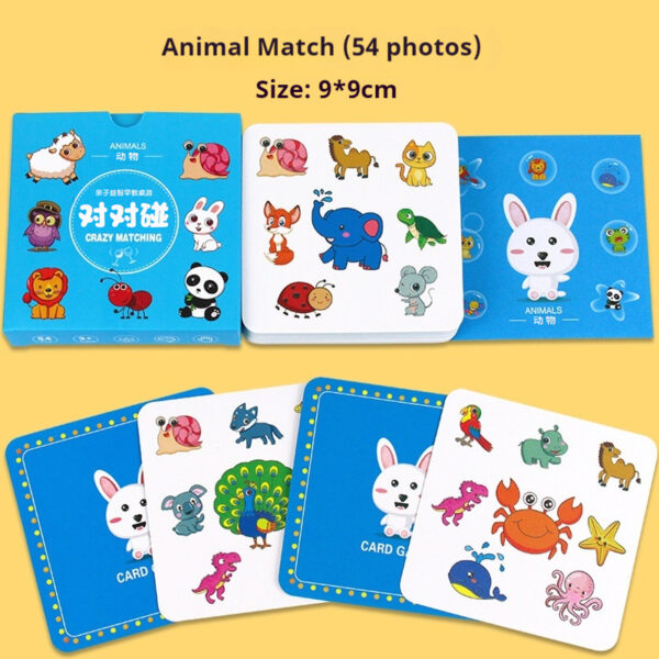 Match-up Card Memory Find the Same Board Game Parent-child Interaction Match-up Card Memory Find the Same Board Game Parent-child Interaction