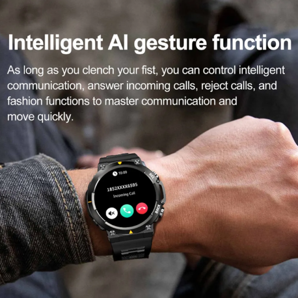 MAX18 Men Smartwatch AMOLED1.43inch Big Screen BT Calls Gesture Control MAX18 Men Smartwatch AMOLED1.43inch Big Screen BT Calls Gesture Control
