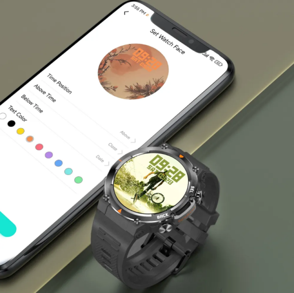 MAX18 Men Smartwatch AMOLED1.43inch Big Screen BT Calls Gesture Control MAX18 Men Smartwatch AMOLED1.43inch Big Screen BT Calls Gesture Control